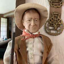 Vtg 1981 Effanbee John Wayne 17" H Doll Legend Series The Duke Box w/ Tag Papers for sale  Miami