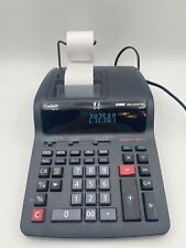 Calculadora de impresión de alta resistencia Casio DR-210TM de 12 dígitos con rollo de papel probado, usado segunda mano  Embacar hacia Argentina