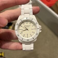 IDENTITY LONDON WHITE WRIST WATCH QUARTZ Needs Battery for sale  Shipping to South Africa