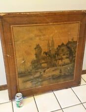 Vintage wood painted for sale  USA