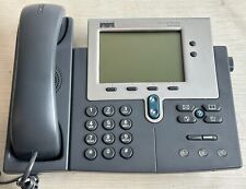 Teléfono IP empresarial CISCO CP-7940G 7940 VOIP teléfono escritorio sin fuente de alimentación inculcada, usado segunda mano  Embacar hacia Argentina