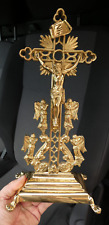 bronze crucifix d'occasion  Brussel