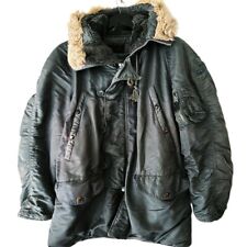 Chaqueta Parka NYLON Años 60 De Colección N-3B Fuerza Aérea de los Estados Unidos XL Invierno USAF EMISIÓN MILITAR, usado segunda mano  Embacar hacia Argentina