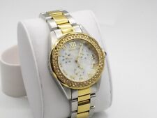 Invicta Angel 28437 relógio multifuncional feminino 38 mm quartzo dois tons link SS, usado comprar usado  Enviando para Brazil