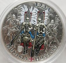 1 Grosz Poland 2022 HUSSARS 1oz Silver 9999 COLOR ONLY 200 pcs na sprzedaż  PL