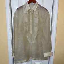 Barong tagalog pearl for sale  Fountaintown