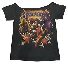 Camiseta Masculina Vintage Pantera Reinventing The Steel 2000 Tour Lightning Pequena comprar usado  Enviando para Brazil