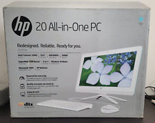 PC de escritorio HP 20-C023W TODO EN UNO 19" 4 GB RAM Intel Celeron - pantalla dmgd, piezas segunda mano  Embacar hacia Argentina
