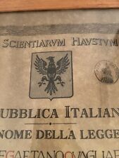 Laurea repubblica italiana usato  Roma