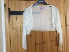 Monsoon cream bolero for sale  STOCKBRIDGE