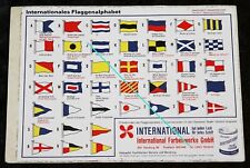 Internationales flaggenalphabe gebraucht kaufen  Berlin
