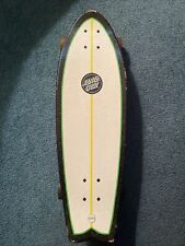 "Patineta longboard completa Santa Cruz Land Shark Rasta Tiedie 27"" por 9""" segunda mano  Embacar hacia Argentina