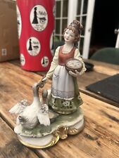 Capodimonte figurine lady for sale  PETERBOROUGH