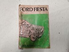 Ford fiesta mk1 gebraucht kaufen  Gosenbach,-Eiserfeld