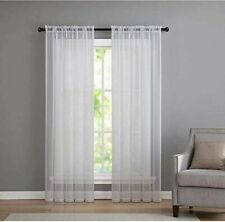curtain white rods basic for sale  Hollywood