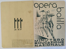 Bp135 pagella fascista usato  Tramonti