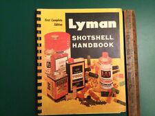 Lyman Shotshell Handbook 1969 First Edition Ammunition Reloading Ammo for sale  Shipping to South Africa