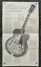 1970's Original Gibson SUPER-400CES Guitar of the Month Brochure-MINT!!! for sale  Shipping to Canada