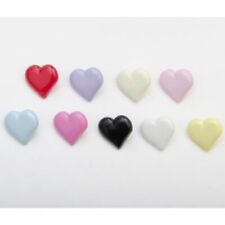 Heart shaped buttons for sale  KIDDERMINSTER