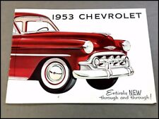 1953 chevrolet page for sale  Minneapolis