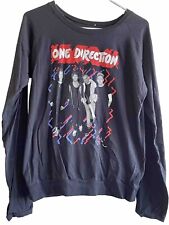 Camiseta para mujer One Direction negra manga larga talla XL, usado segunda mano  Embacar hacia Argentina