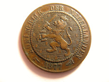 Olanda cent 1877 usato  Alessandria