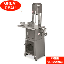 Meat Cutting Machine Commercial Band Saw Grinder At Home Butcher Stainless Steel for sale  USA