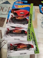 Lot Of 3 Hot Wheels 2015-HW Workshop Toyota Supra   for sale  Shipping to South Africa
