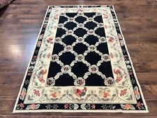 Hooked rug 5x8 for sale  USA
