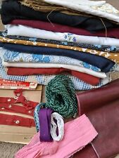 Vintage fabric remnants for sale  LIVERPOOL