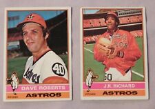 Tarjeta de béisbol Topps de los Astros de Houston 1976 elige una segunda mano  Embacar hacia Argentina