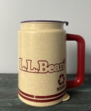 VTG LL Bean Plastic Travel Coffee Mug Cup w/ Lid Purple Whirley Made in USA for sale  Shipping to South Africa