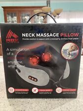 Travesseiro de massagem RBX pescoço espuma com memória modos de massagem, pronto para viagem, design confortável comprar usado  Enviando para Brazil