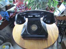 Antigo Antigo Preto Baquelite Sem Mostrador Mesa Telefone Escritório Antigo comprar usado  Enviando para Brazil