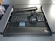 Teclado de computador Middle Atlantic RM-KB 1 prateleira deslizante espacial comprar usado  Enviando para Brazil