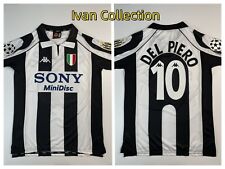 Camiseta retrô Alessandro Del Piero #10 Juventus Home 97/98, usado comprar usado  Enviando para Brazil