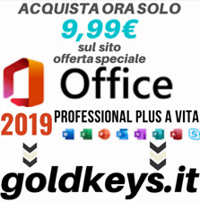 Office 2019 proplus usato  Cesana Brianza