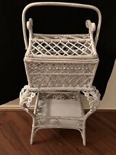 white wicker shelf basket for sale  Garland