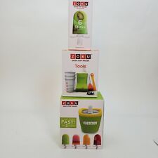 Zoku Green Quick Pop Popsicle Maker Mold  Extra Sticks Tool Accessory Kit for sale  Shipping to South Africa