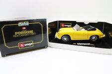 1961 1:18 Bburago 3031 Porsche 356 B Cabriolet Yellow Model Car Car + Original Packaging/M71 for sale  Shipping to South Africa