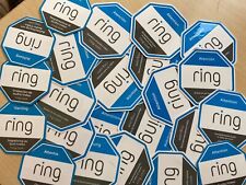 Ring security stickers for sale  LEAMINGTON SPA