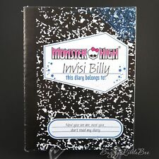 Folleto de libro Invisi Billy 2013 de Monster High Diary segunda mano  Embacar hacia Mexico