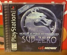 Usado, Mortal Kombat Mythologies: Sub Zero (Sony PlayStation 1, 1997) Completo segunda mano  Embacar hacia Argentina