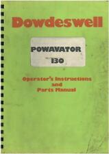 Dowdeswell powavator 130 for sale  CALLINGTON