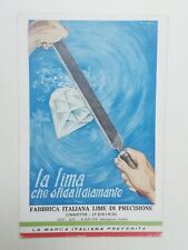 Cartolina pubblicitaria lima usato  Roma
