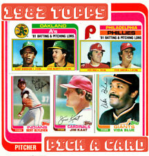 Tarjetas de béisbol Topps 1982 - Elige una tarjeta - ¡Compra 2 y obtén 4 gratis! segunda mano  Embacar hacia Argentina