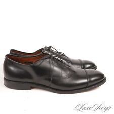 Allen Edmonds Made in USA Black Leather Park Avenue Captoe Oxford Shoes 11.5 D for sale  Oyster Bay