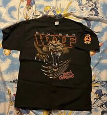 Vintage The Big Bad Wolf T-shirt XL Rolled Coaster Vtg Busch Gardens USA Made for sale  Shipping to South Africa