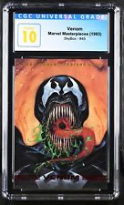 1993 MARVEL MASTERPIECES #45 VENOM SKYBOX CGC PRISTINE 10 for sale  Shipping to South Africa