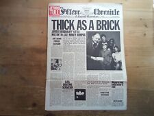 Usado, Jethro Tull Thick As A Brick A3/B2 Porky 1st Press VG+ Vinyl LP Record CHR1003 comprar usado  Enviando para Brazil